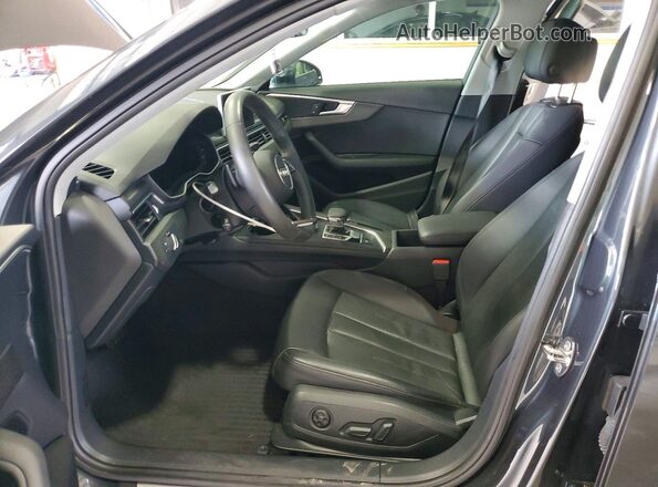 WAULMAF48JN020273 2018 AUDI A4 Серый Вид салона спереди