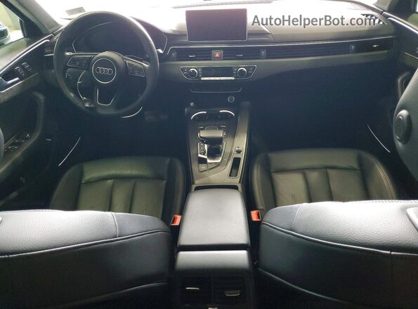 WAULMAF48JN020273 2018 AUDI A4 Серый Вид панели приборов