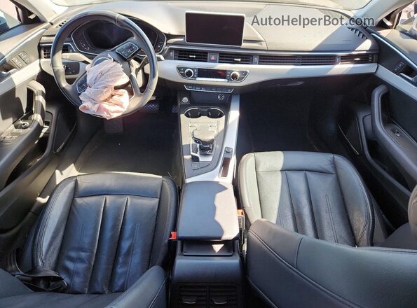 WAULNAF41HA073993 2017 AUDI A4 White Առջևի վահանակի տեսք