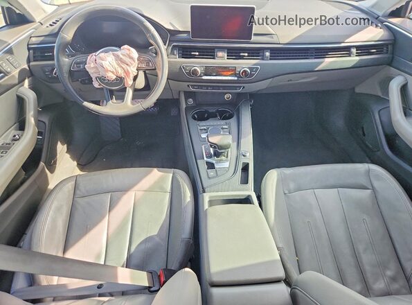WAULNAF44HN018317 2017 AUDI A4 White წინა პანელის ხედი