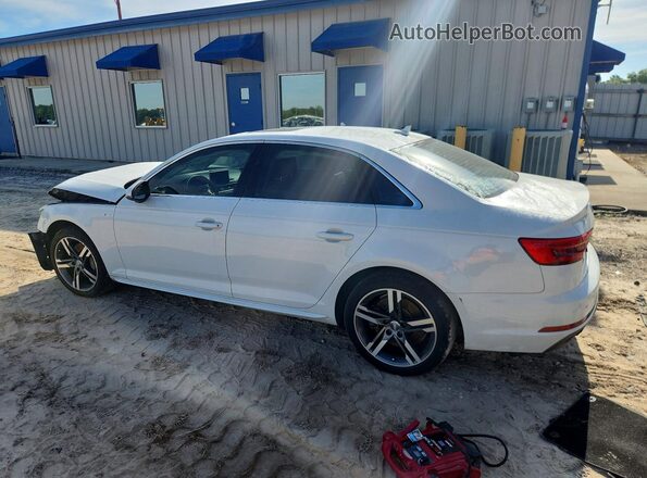 WAULNAF44HN018317 2017 AUDI A4 White უკანა მარცხენა