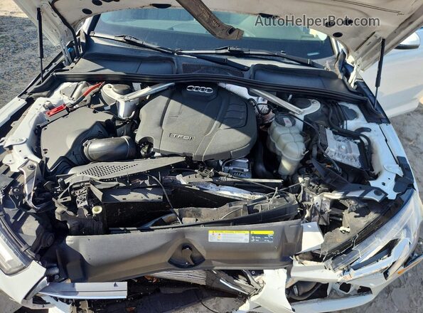 WAULNAF44HN018317 2017 AUDI A4 White უკანა სალონის ხედი