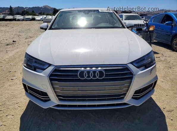 WAULNAF44HN042228 2017 AUDI A4 Белый Вид спереди