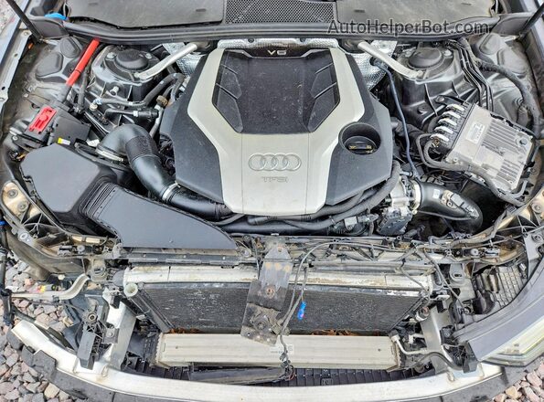 WAUM2AF20KN073284 2019 AUDI A6 Gray Vista interior trasera