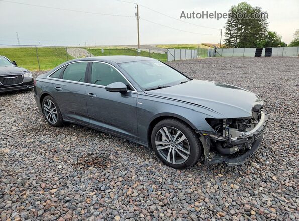 WAUM2AF20KN073284 2019 AUDI A6 Gray Delantero derecho