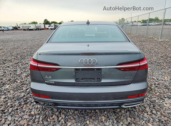 WAUM2AF20KN073284 2019 AUDI A6 Gray Vista trasera