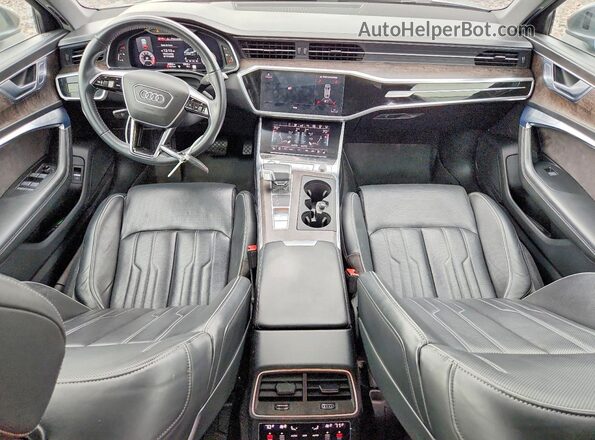 WAUM2AF20KN073284 2019 AUDI A6 Gray Vista del salpicadero
