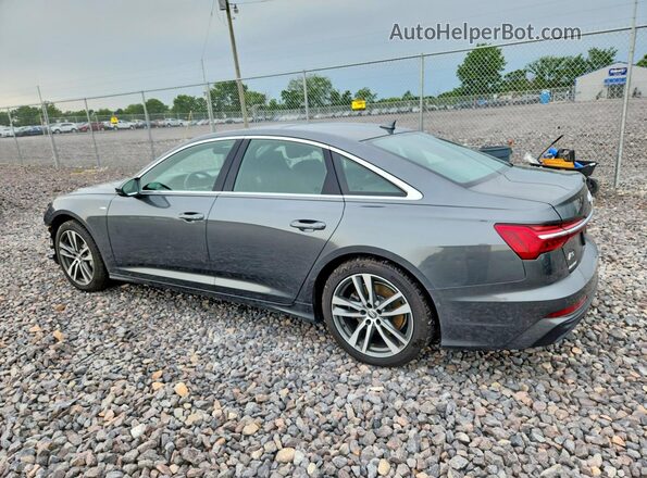 WAUM2AF20KN073284 2019 AUDI A6 Gray Trasero izquierdo