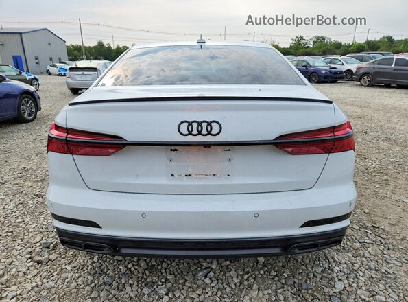 WAUM2AF25KN027871 2019 AUDI A6 White Հետևի տեսք