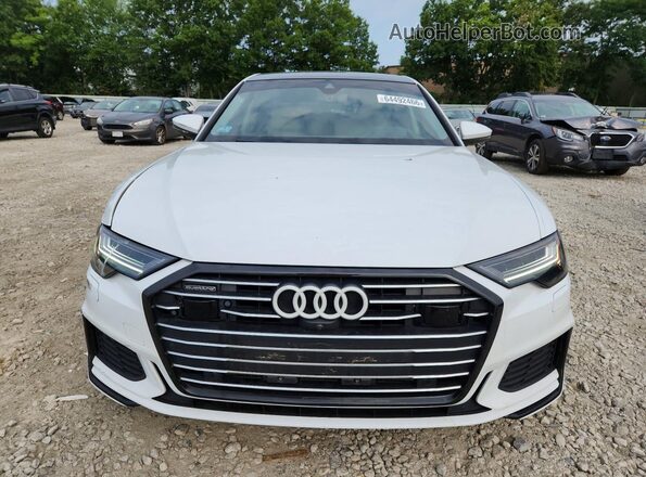 WAUM2AF25KN027871 2019 AUDI A6 White Դիմացի տեսք