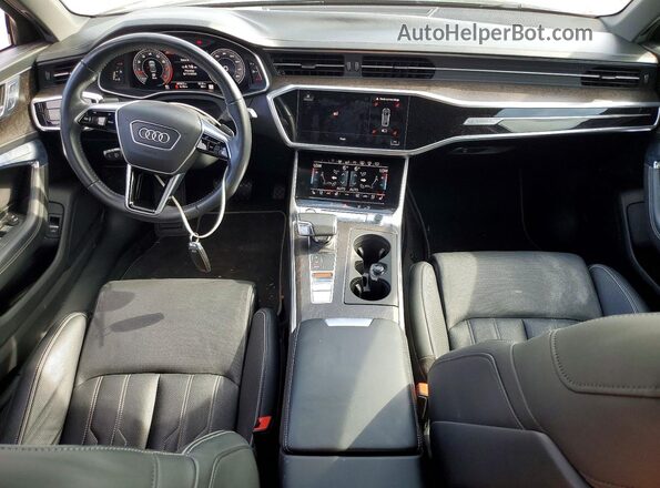 WAUM2AF25KN050583 2019 AUDI A6 Gray Առջևի վահանակի տեսք