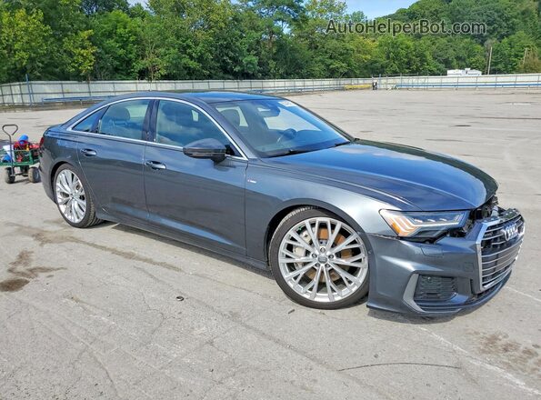 WAUM2AF25KN050583 2019 AUDI A6 Gray Առջևի աջ