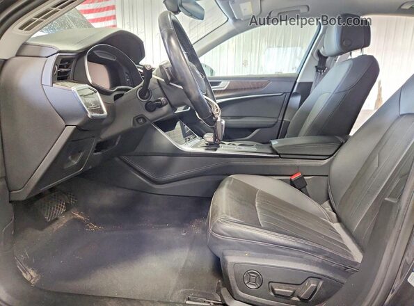 WAUM2AF26KN072267 2019 AUDI A6 Black წინა სალონის ხედი