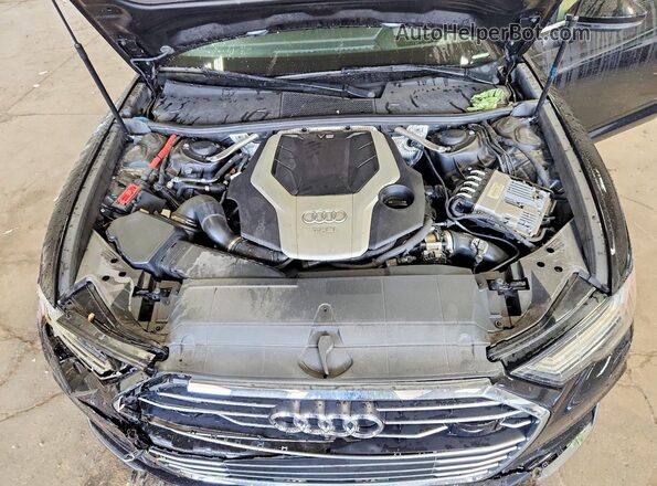 WAUM2AF26KN072267 2019 AUDI A6 Black უკანა სალონის ხედი