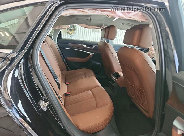 WAUM2AF28KN037245 2019 AUDI A6 Black Widok tylnych siedzeń