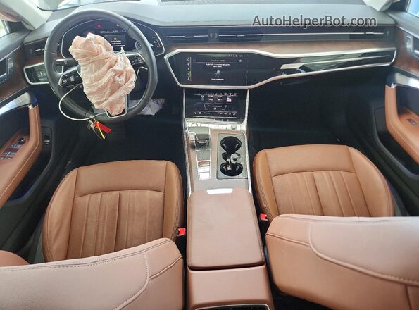 WAUM2AF28KN037245 2019 AUDI A6 Black Widok deski rozdzielczej