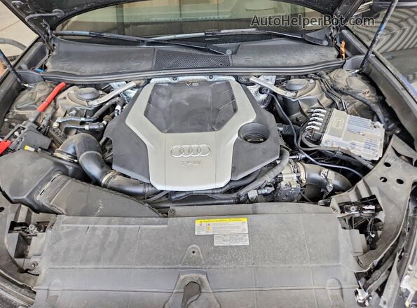 WAUM2AF28KN037245 2019 AUDI A6 Black Widok wnętrza z tyłu