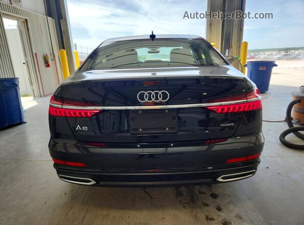 WAUM2AF28KN037245 2019 AUDI A6 Black Widok z tyłu
