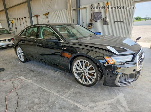 WAUM2AF28KN037245 2019 AUDI A6 Black Przód prawy