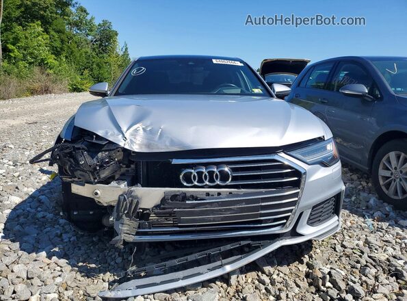 WAUM2AF28KN060914 2019 AUDI A6 Silver Вид спереду