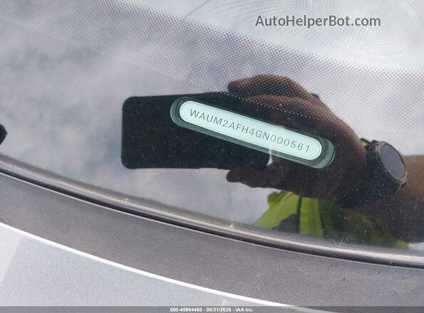WAUM2AFH4GN000561 2016 AUDI A5 Gray 