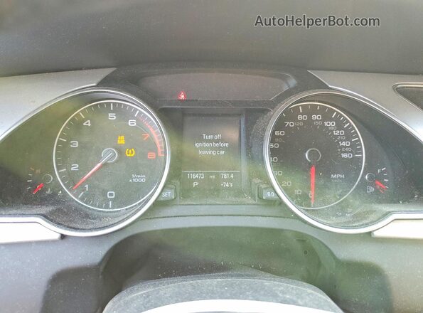 WAUM2AFR9GA037007 2016 AUDI A5 Black Вид щитка приладів
