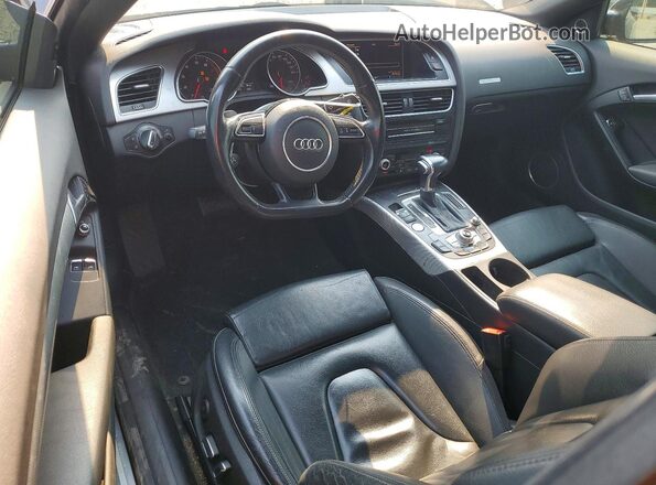 WAUM2AFR9GA037007 2016 AUDI A5 Black Вид панелі приладів