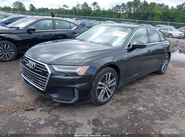 WAUM2BF27KN044886 2019 AUDI A6 Серый Передняя левая четверть