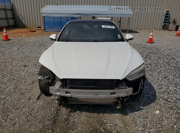 WAUNNAF52JA100559 2018 AUDI A5 White Դիմացի տեսք