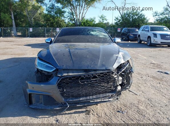 WAUP4AF51JA082292 2018 AUDI S5 Gray Widok wnętrza z tyłu