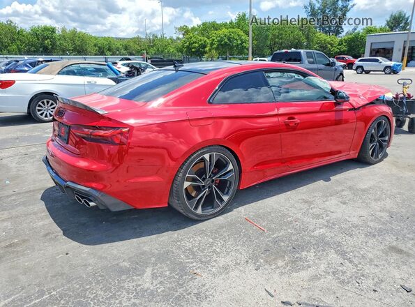 WAUP4AF54NA028149 2022 AUDI S5 Red Trasero derecho