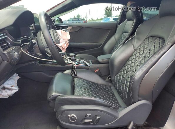 WAUP4AF54NA028149 2022 AUDI S5 Red Vista interior delantera