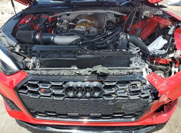 WAUP4AF54NA028149 2022 AUDI S5 Red Vista interior trasera