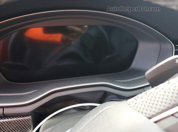 WAUP4AF54NA028149 2022 AUDI S5 Red Vista del cuadro de instrumentos