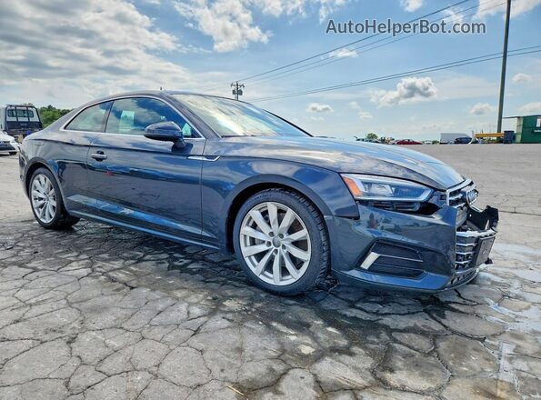 WAUPNAF52JA002219 2018 AUDI A5 Gray Delantero derecho