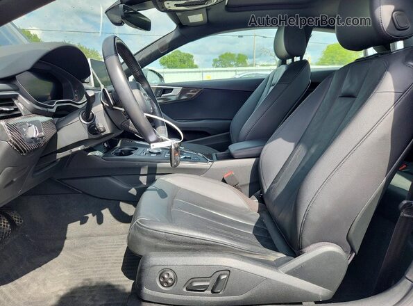 WAUPNAF52JA002219 2018 AUDI A5 Gray Vista interior delantera