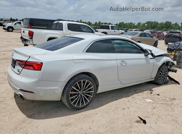 WAUPNAF57JA004483 2018 AUDI A5 White Trasero derecho