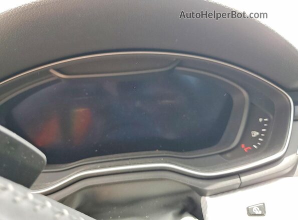 WAUPNAF57JA004483 2018 AUDI A5 White Vista del cuadro de instrumentos