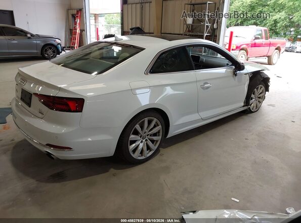 WAUPNAF57JA098008 2018 AUDI A5 White Trasero derecho