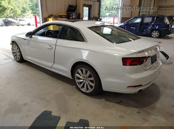 WAUPNAF57JA098008 2018 AUDI A5 White Trasero izquierdo