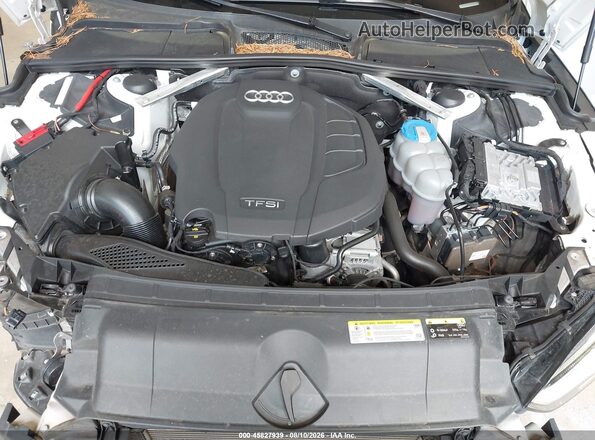 WAUPNAF57JA098008 2018 AUDI A5 White Vista trasera