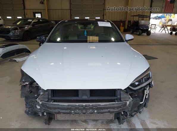 WAUPNAF57JA098008 2018 AUDI A5 White Vista interior trasera