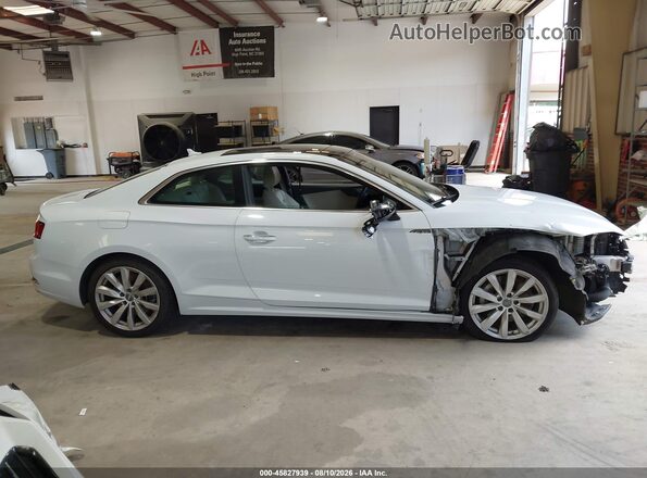 WAUPNAF57JA098008 2018 AUDI A5 White Vista interior de 360 grados