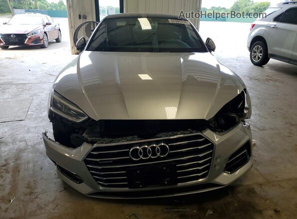 WAUPNAF58JA008428 2018 AUDI A5 Silver Դիմացի տեսք