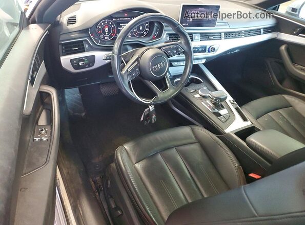 WAUPNAF58JA008428 2018 AUDI A5 Silver Առջևի վահանակի տեսք