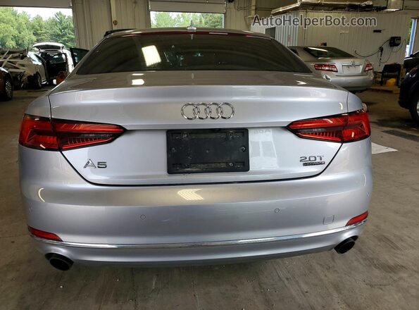 WAUPNAF58JA008428 2018 AUDI A5 Silver Հետևի տեսք