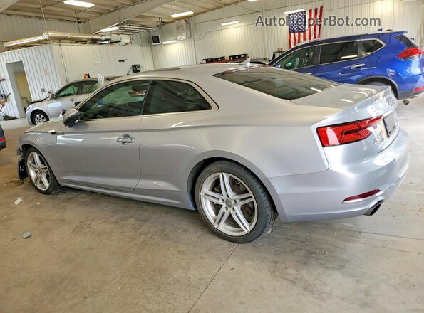 WAUPNAF58JA008428 2018 AUDI A5 Silver Հետևի ձախ