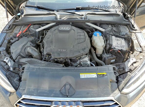 WAUPNAF58JA058472 2018 AUDI A5 Gray Սալոնի հետևի տեսք