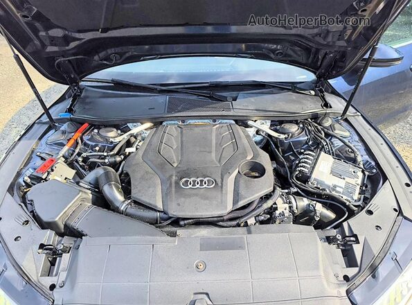 WAUR2BF2XNN041104 2022 AUDI A7 Blue Vista del compartimento del motor