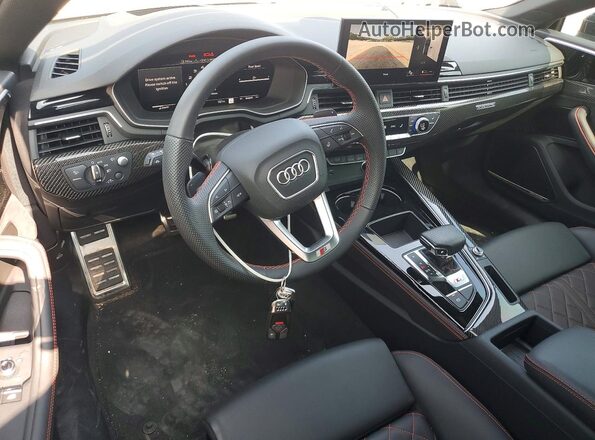 WAUR4AF53RA070858 2024 AUDI S5 Black Widok deski rozdzielczej